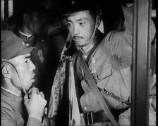 Japanese Soldiers in Uniform, 1937. Creator: British Pathe Ltd.