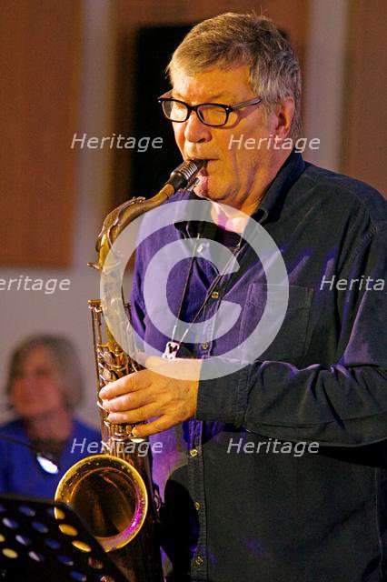 Stan Sulzmann, Dorking, Surrey, 3.12.1919. Creator: Brian O'Connor.