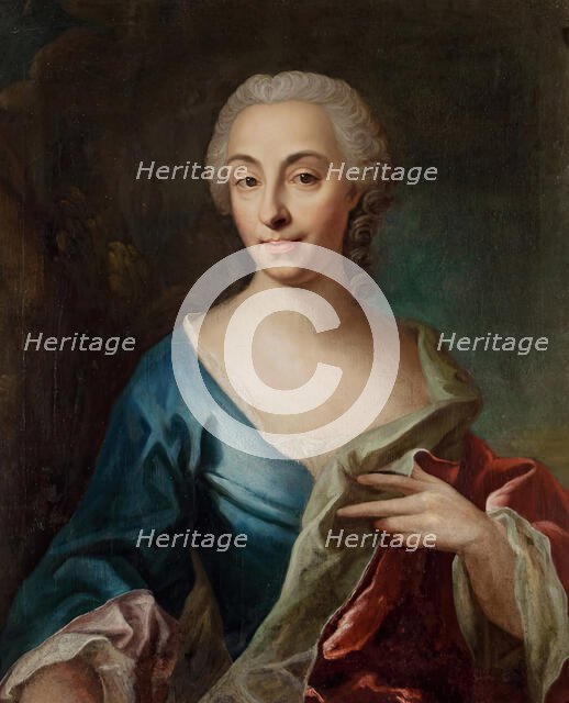 Portrait of a Lady, (c1740s). Creator: Olof Arenius.