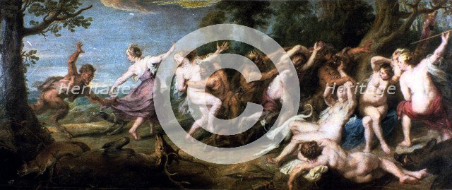 'Diana and her Nymphs Surprised by the Fauns', 1638-1640. Artist: Peter Paul Rubens