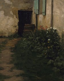 A Garden Path, 1896. Creator: Robert Henry Logan.