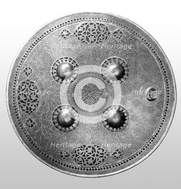 Shield (Dhál), Indian, 19th century. Creator: Unknown.