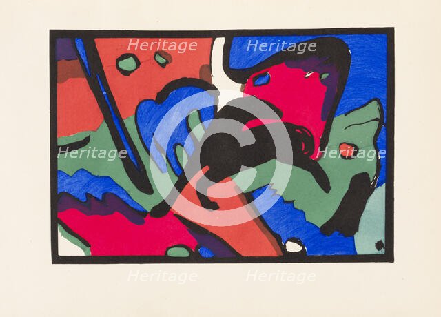 Der blaue Reiter (The Blue Rider), 1912. Creator: Marc, Franz (1880-1916).