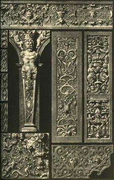 German Renaissance ornament in stone and wood, (1898). Creator: Unknown.