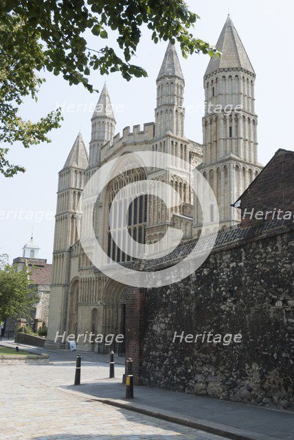 UK, Rochester, Rochester Cathedral, 2009. Creator: Ethel Davies.