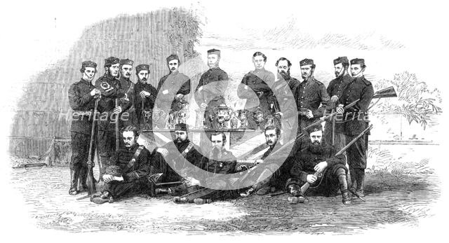 Prizes and Prize-Winners of the Calcutta Volunteer Rifle Matches at Barrackpore, 1865. Creator: Unknown.