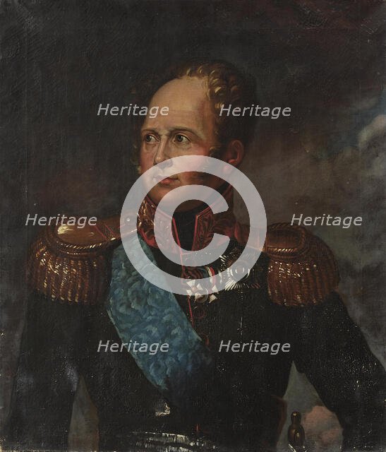 Portrait of Emperor Alexander I (1777-1825). Creator: Anonymous.