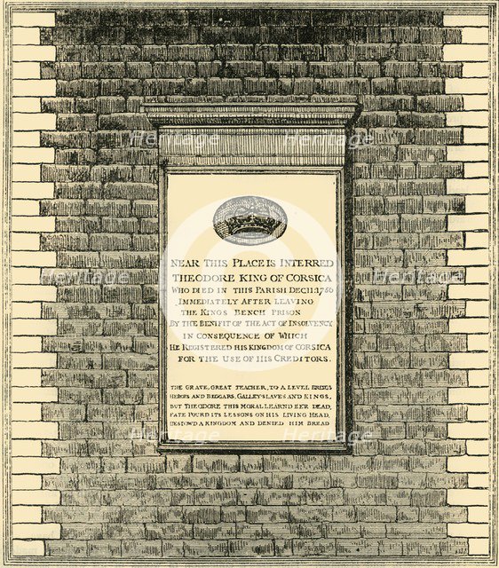 'King Theodore's Monument', (1881). Creator: Unknown.