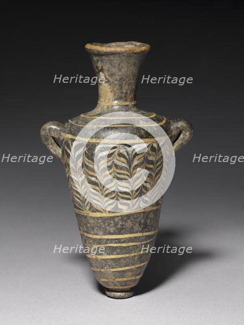 Unguent Bottle (Amphoriskos), 1549-1296 BC. Creator: Unknown.