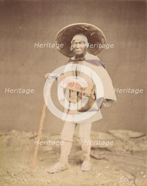 Mendicant Pilgrim, 1870s. Creator: Unknown.