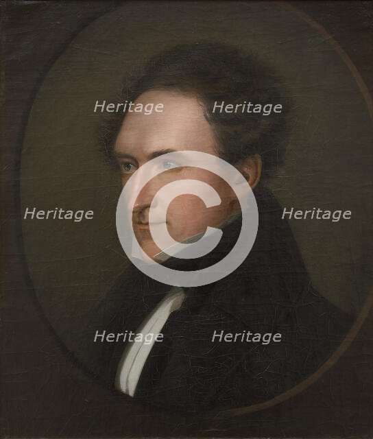 Carl Jonas Ludvig Love Almquist (1793-1866), writer, mid-late 19th century. Creator: Johan Gustaf Köhler.