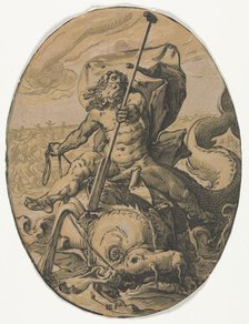 Neptune. Creator: Hendrick Goltzius (Dutch, 1558-1617).