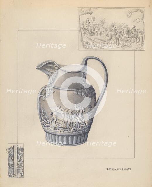 Pitcher, c. 1937. Creator: Francis Law Durand.