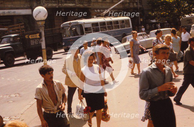 Street Scene, Odessa, c1970s. Artist: CM Dixon.