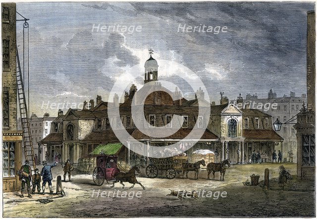 'Oxford Market', 19th century. Artist: Unknown