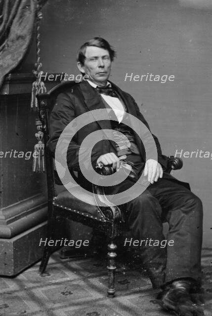 Ransom Halloway, between 1855 and 1865. Creator: Unknown.