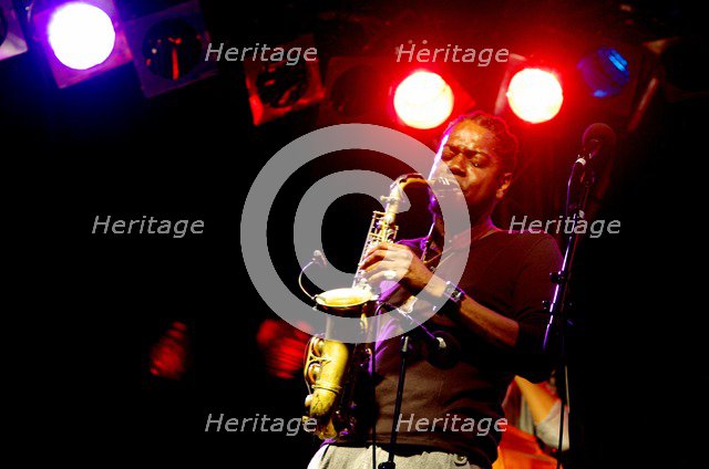 Soweto Kinch, Imperial Wharf Jazz Festival, London, 2011. Artist: Brian O'Connor
