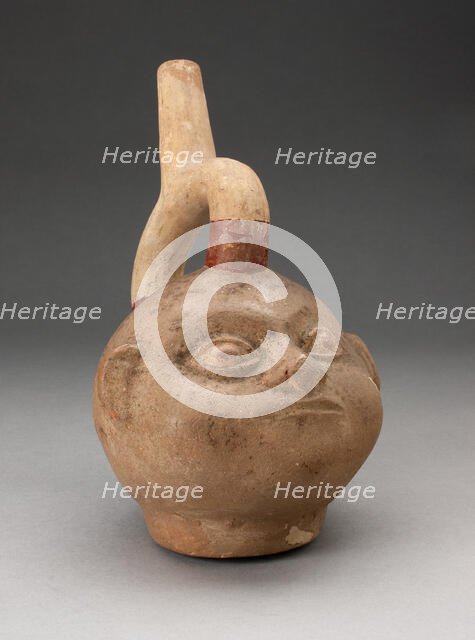 Portrait Vessel of a Ruler with Large Cheeks, 100 B.C./A.D. 500. Creator: Unknown.