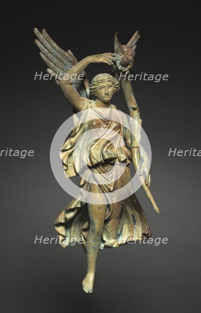 Victory with Cornucopia (Chariot Attachment), 40-68. Creator: Unknown.