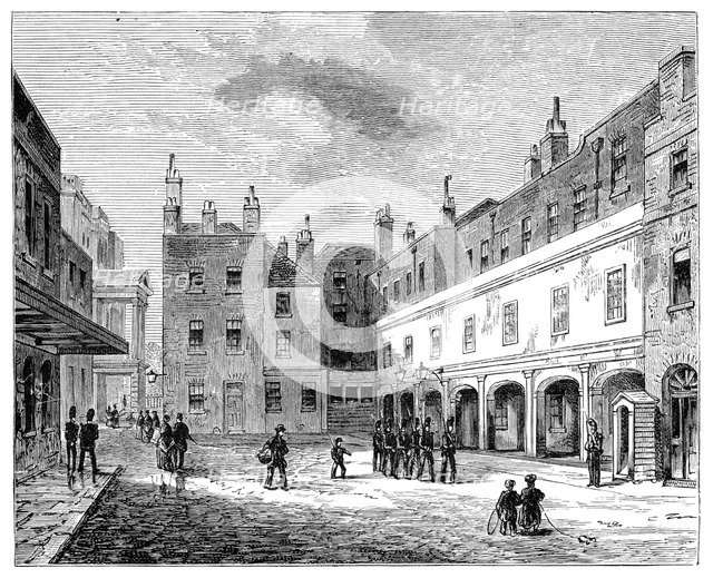 Ambassador's Court, St James's Palace, London, 1900. Creator: Unknown.