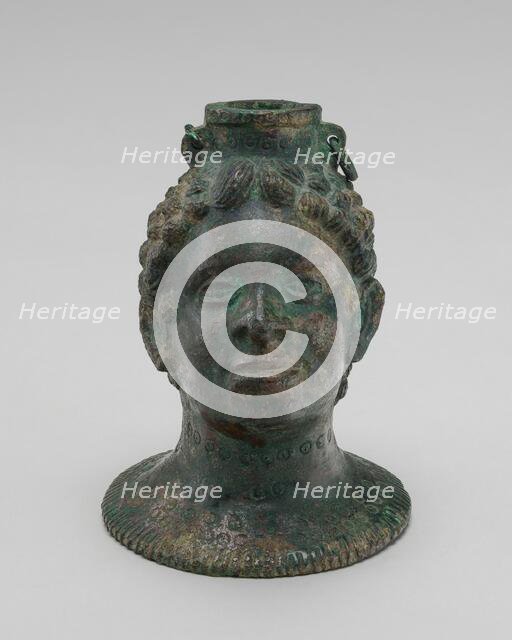 Container in the Form of an African's Head, 4th/2nd century B.C.. Creator: Unknown.