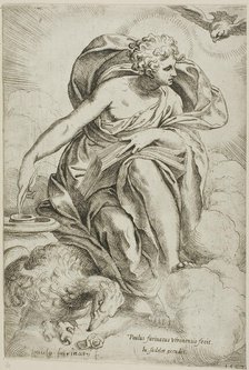 Saint John the Evangelist, 1567. Creator: Paolo Farinati.