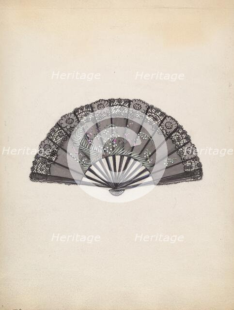 Fan, 1935/1942. Creator: Jean Peszel.