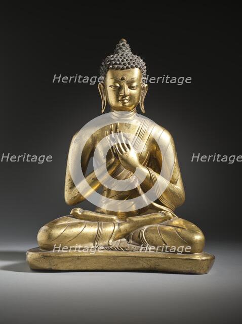 Shuradatta, the Buddha of Alms-Giving (image 1 of 2), c.17th century. Creator: Unknown.