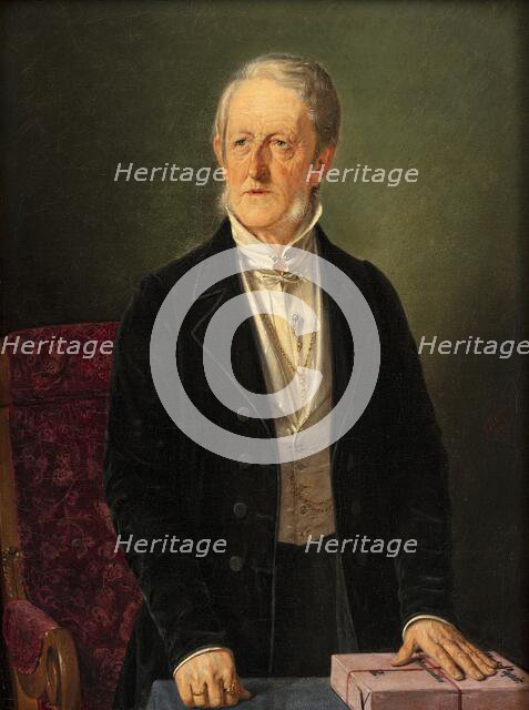 Industrialist and politician I.C. Drewsen, 1843. Creator: Jorgen Pedersen Roed.