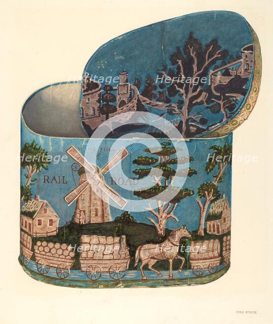 Hat Box, 1935/1942. Creator: Frank McEntee.