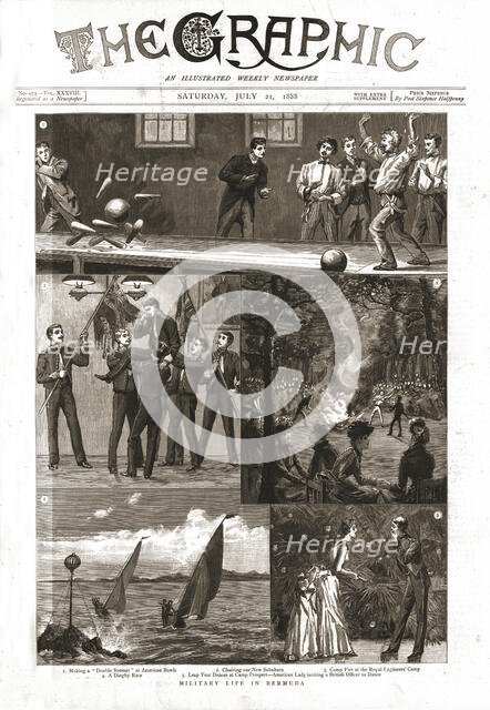 ''The Graphic, Front Cover Saturday July 21st. 1888', 1888. Creator: Unknown.