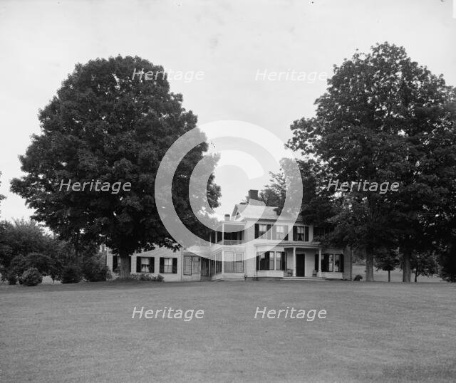 Residence of Rev. Dwight L. Moody, East Northfield, Mass., c1904. Creator: Unknown.