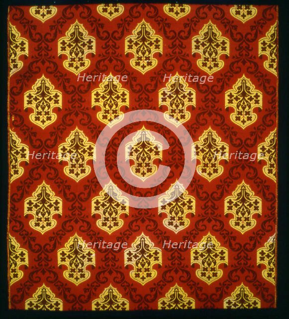 Panel, England, 1875/1900. Creator: James W. & C. Ward.