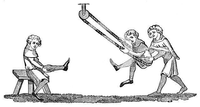 Swing exercise from the Quintain, (1833). Artist: Unknown