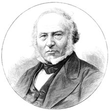Sir Rowland Hill, the author of the Penny Postage, 1890. Creator: Unknown.