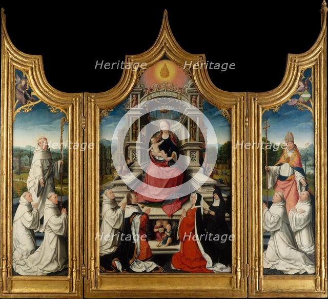 The Le Cellier Altarpiece, 1509. Creator: Jean Bellegambe.
