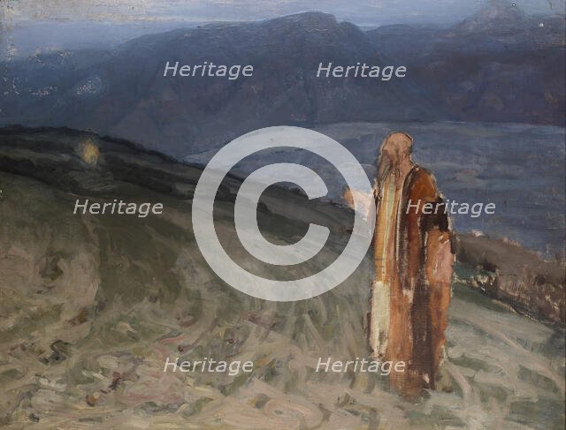 Study for Moses and the Burning Bush. Creator: Henry Ossawa Tanner.