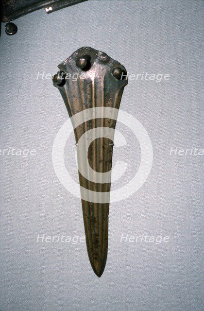 Bronze Age. Neunheiligen. Dagger blade, 2300-1800BC. Artist: Unknown.