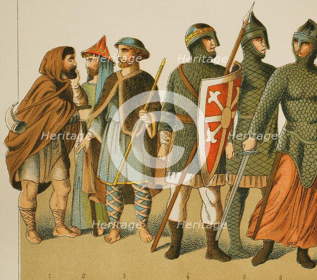 Normans, 1000-1100, (1884).  Creator: Unknown.