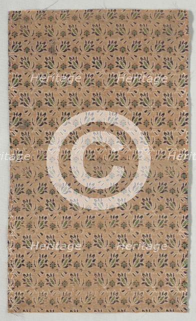 Silk Fragment, early 1600s. Creator: Unknown.