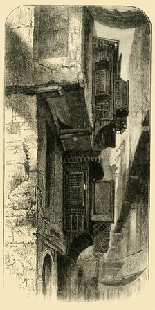 'Street in Cairo', 1881. Creator: Unknown.