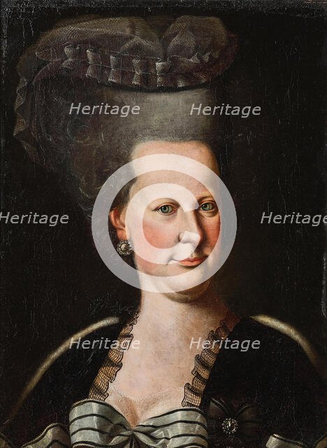 Portrait of Archduchess Maria Elisabeth of Austria (1743-1808), Abbess of the Noble Ladies' Convent. Creator: Anonymous.