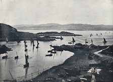 'Tarbert - Fishing Boats Going Out', 1895. Artist: Unknown.