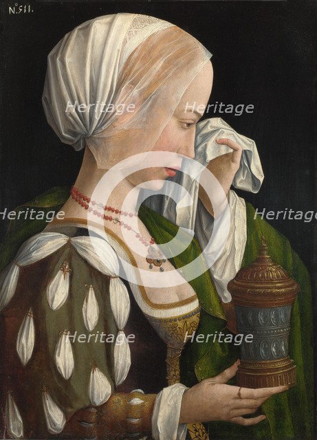 The Magdalen Weeping, c. 1525. Artist: Master of the Magdalen Legend, (Workshop)  