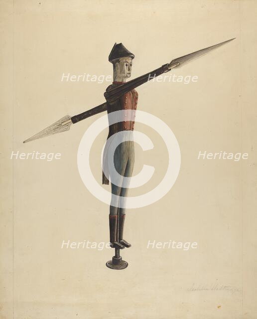 Whirligig, c. 1937. Creator: Isabelle De Strange.