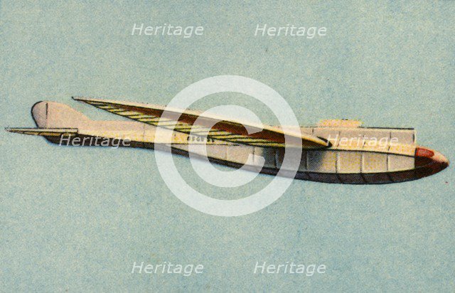 'Gentsch' model plane, 1932. Creator: Unknown.