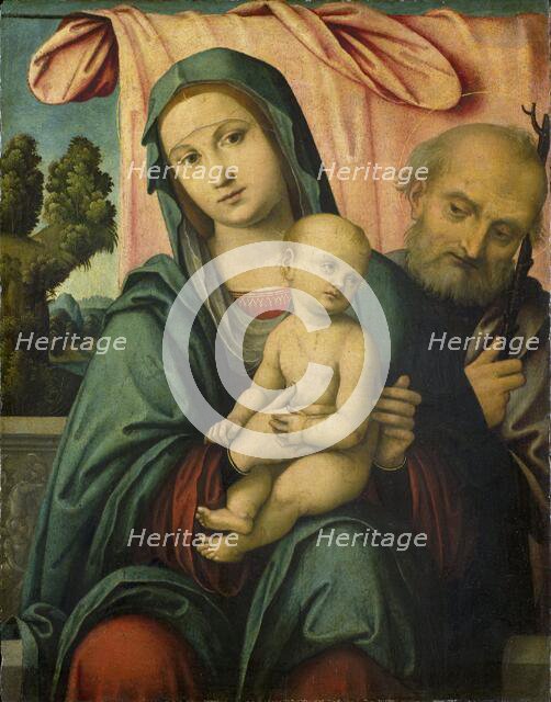 The Holy Family, 1490-1510. Creator: Lorenzo Costa.