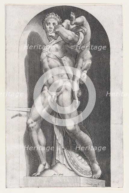 Speculum Romanae Magnificentiae: Atreus Farnese, 1574., 1574. Creator: Anon.