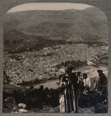 'View of Nablus', c1900. Artist: Unknown.