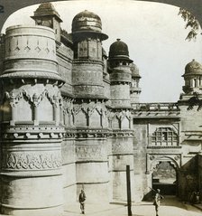 Man Singh Palace, Gwalior, Madhya Pradesh, India, c1900s(?).Artist: Underwood & Underwood